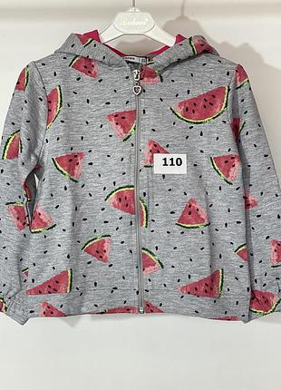 Дитяча кофта на блискавці для дівчинки 2 роки 92 см wanex