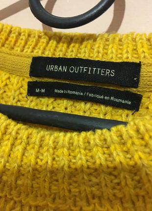 Мягкий оверсайз свитер urban outfitters knit fisherman jumper4 фото