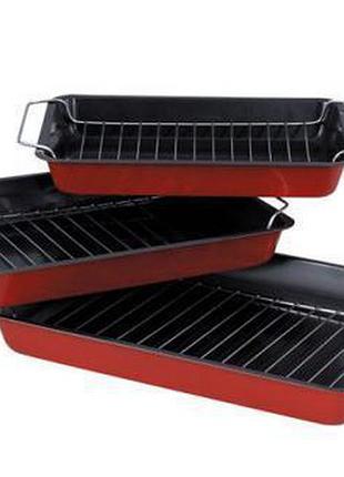 Набір форм для випікання з решітками 3 шт