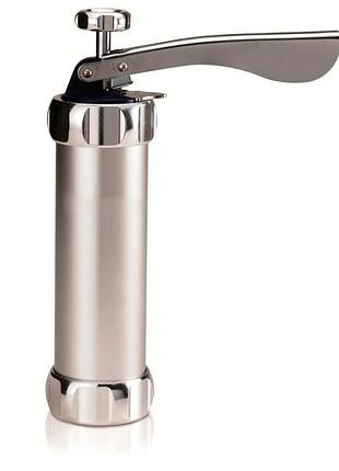 Кулінарний шприц biscuits а70 - кондитерський шприц для тіста, печива і крему з насадками (st)