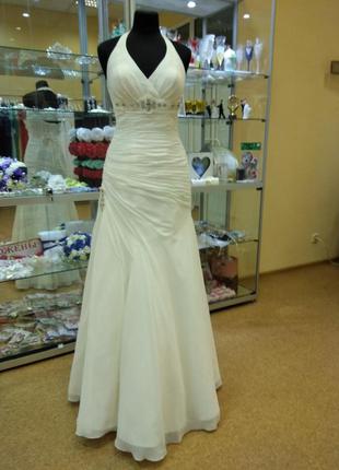 Свадебное платье 48 размер1 фото