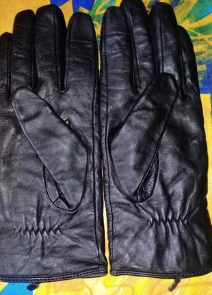 Шкіряні рукавички f&f2 фото