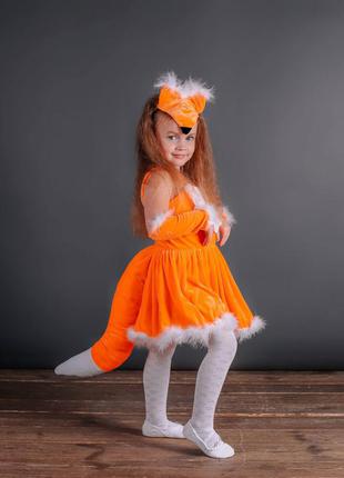 Карнавальный костюм лисички1 фото