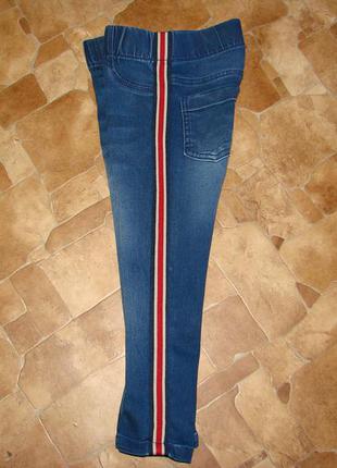 Классные стреч. джеггинсы f&f 4-5 лет как новенькие