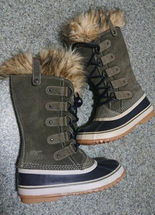 Фірмові зимові чоботи сноубутсы з сша .sorel оригінал !