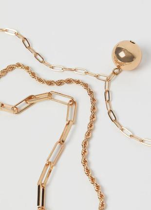 Украшение из 3-х нитей, h&m, новые, в упаковке, америка