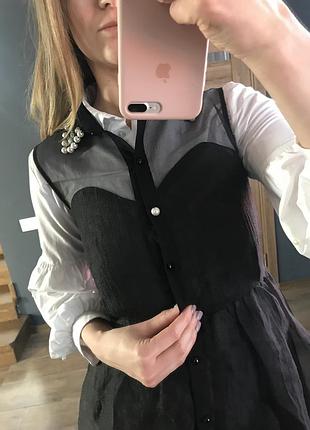 Блузка з органзи