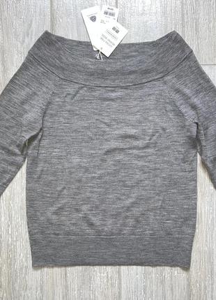 Новий тонкий светр 100% вовна мериносів фірми uniqlo розмір хѕ2 фото