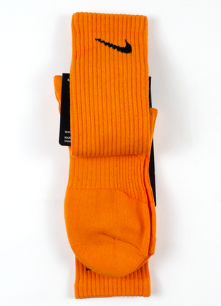 Высокие спортивные носки nike elite оранжевый2 фото