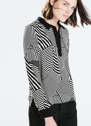 Блуза сорочка zara