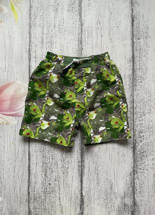 Крутые шорты для купания плавки купальник matalan 5-6лет