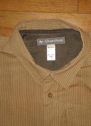 Фирменная дышащая рубашка большого размера от quechua2 фото