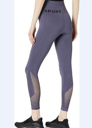 Ефектні легінси лосини для спорту і відпочинку dkny sport розмір xs-s ультравысокая посадка2 фото