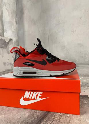 Мужские кроссовки nike air max mid winter red  | чоловічі кросівки найк