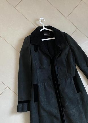Пальто дублёнка облегчённый вариант/ оригинал  m-l