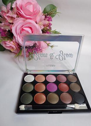 Палетка теней  glam glow