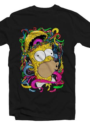 Футболка з принтом simpson