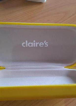 Чохол для сонцезахисних окулярів, мнтересн дизайн бренд claire's2 фото