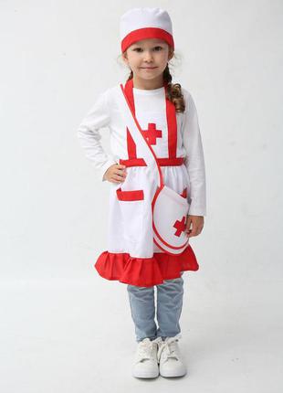Дитячий костюм лікаря або медичної сестри4 фото