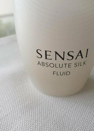 Флюїд для обличчя sensai absolute silk fluid3 фото