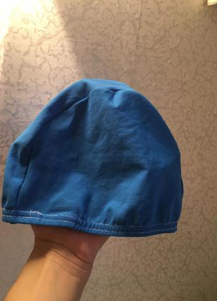 Детская тряпичная шапочка для плавания в бассейн3 фото
