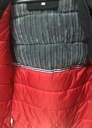 Трендовая стильная зимняя куртка на мальчика турция1 фото