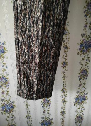 Чудові жакардові штани з красивим візерунком "муаровим"8 фото
