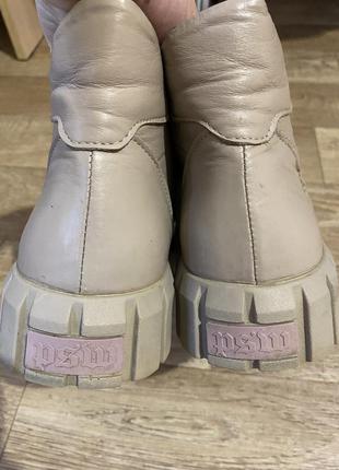 Кожаные ботинки 4