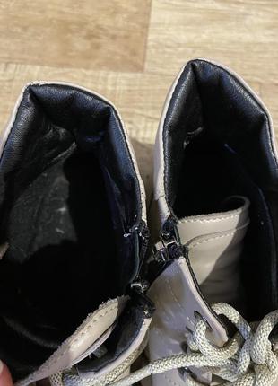 Кожаные ботинки 6