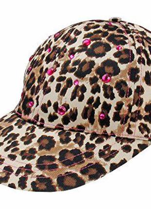 Бейсболка capelli new leopard baseball hat  (сша) на 4-9 лет1 фото