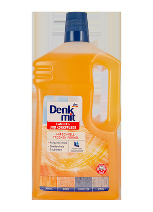 Засіб для миття дерев'яної підлоги та ламінату denkmit  1 л