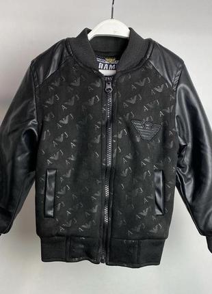 Куртка дитяча екошкіра