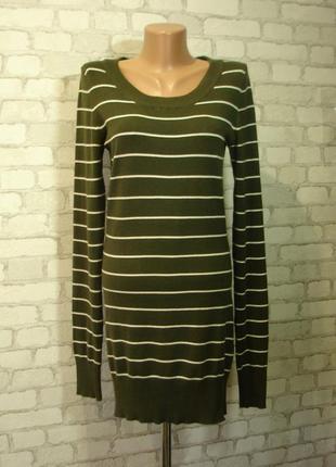 Длинный трикотажный джемпер -туника-платье  "l.o.g.g.   44-46-48 р  h&m