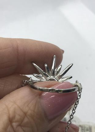 Новое серебряное кольцо, серебро 925 проба, родиевое покрытие4 фото