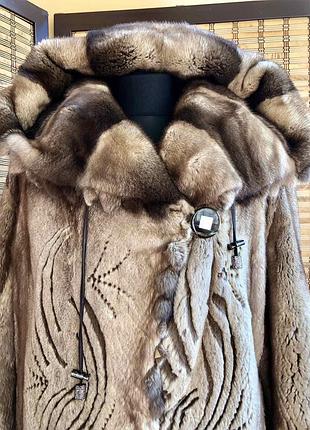 Шикарний норковий кожушок
