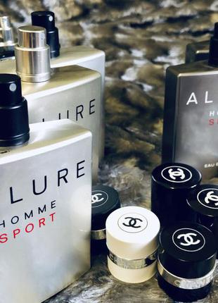 Распив chanel allure homme sport мужская туалетная вода шанель аллюр хом спорт7 фото