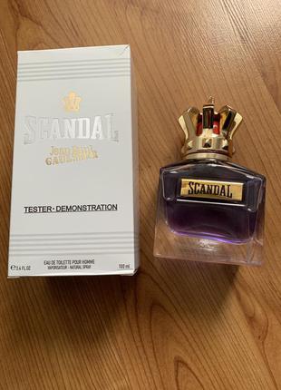 Jean paul gaultier scandal 100 ml tester.