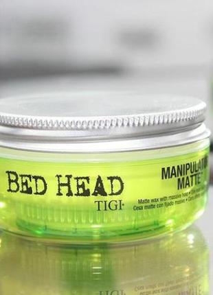 Мастика матовая сильной фиксации tigi bed head manipulator matte1 фото