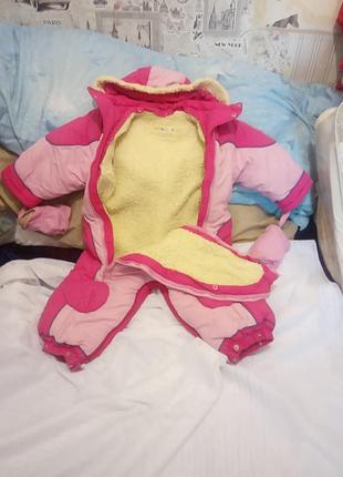 Зимний комбинезон-трансформер