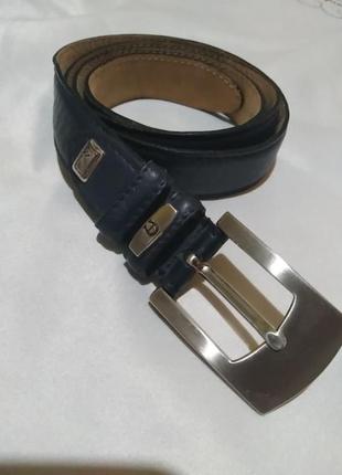 Кожаный ремень ремінь etienne aigner