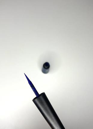 Подводка для век aden cosmetics matte liquid liner blue синяя электрик3 фото