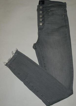 Джинсы gap high rise legging jeans, высокая талия, б/у, состояние новых8 фото