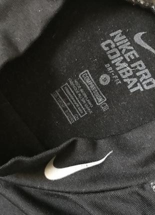 Nike pro combat dry fit термо кофта водолазка гольф спортивный4 фото