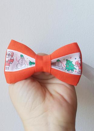 Бабочка новогодняя оранжевая 🍊