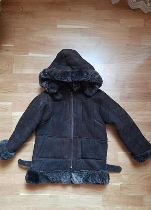 Дуже тепла дублянка на хлопчика на зріст 110-116