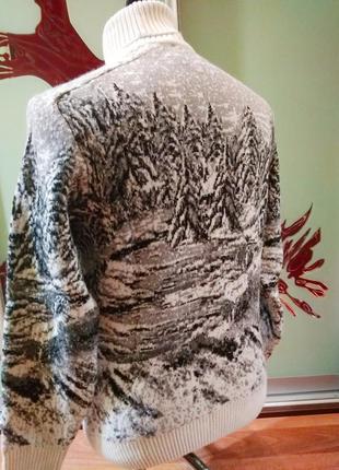 Теплий светр з кашеміру і вовни лами pulltonic2 фото