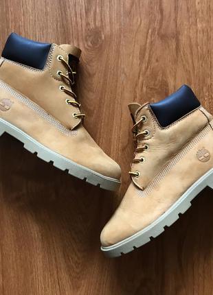 Дитячі шкіряні черевики (детские кожаные ботинки) timberland 6-inch boots1 фото