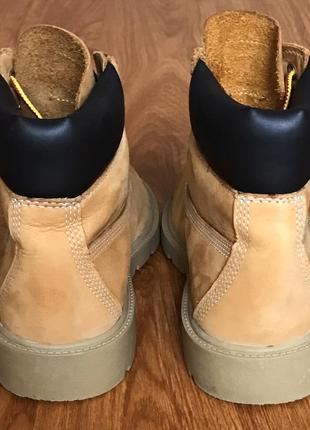Дитячі шкіряні черевики (детские кожаные ботинки) timberland 6-inch boots3 фото