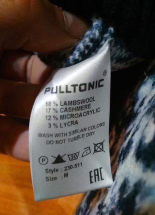 Відмінний светр з кашеміру і вовни лами pulltonic5 фото