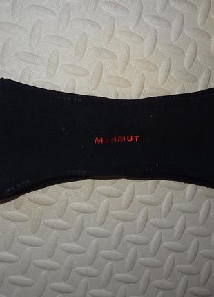Флисовая повязка mamut sport c защитой от ветра windstopper